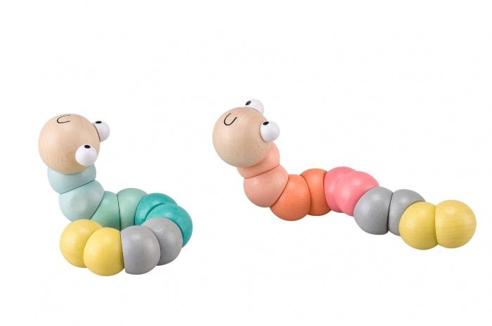 Calm & Breezy Wooden Jointed Worm - Maree Ann Co
