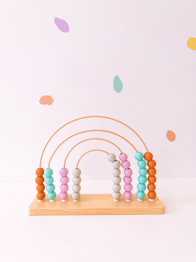 Calm & Breezy Wooden Rainbow Abacus - Maree Ann Co