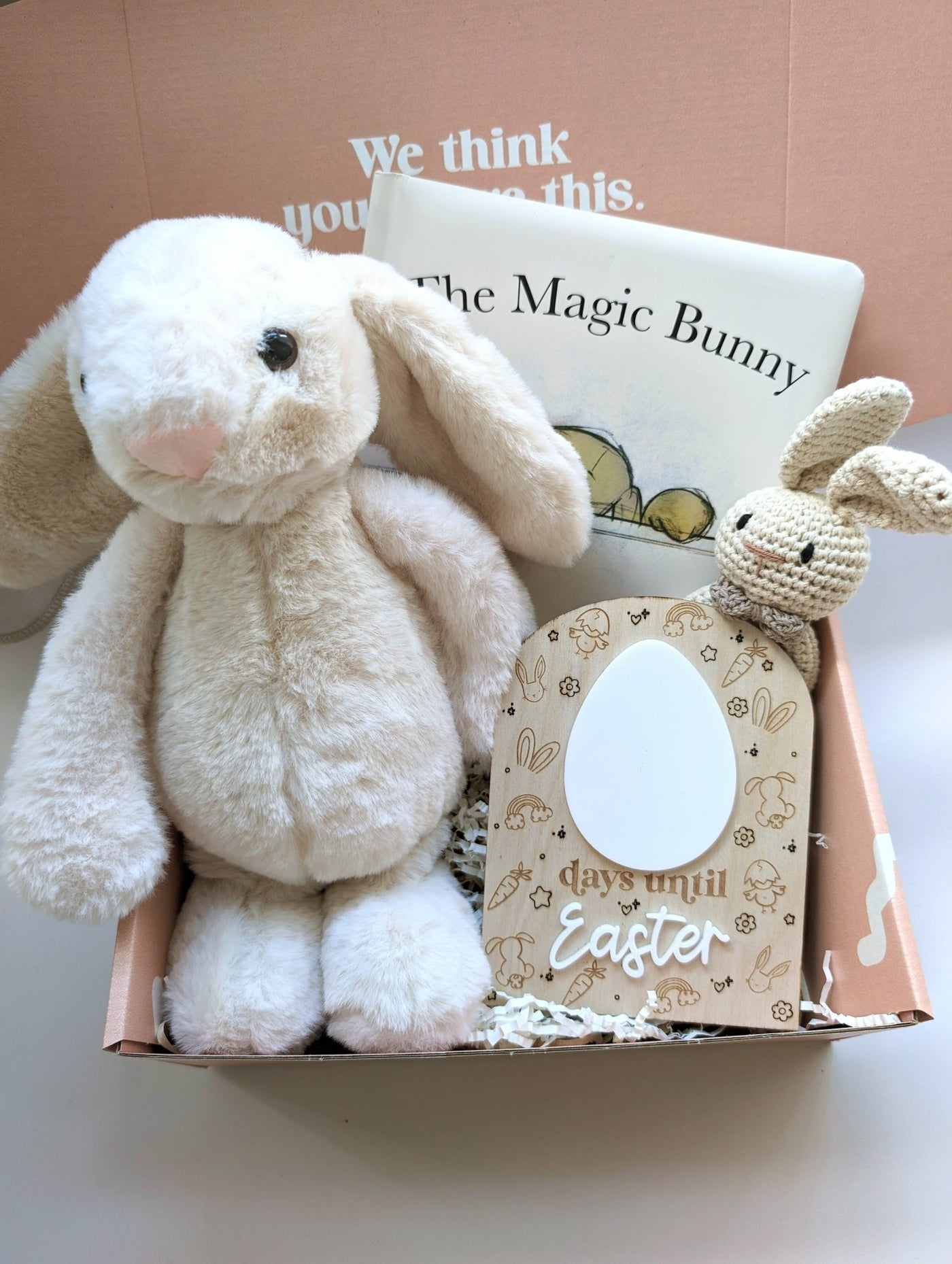 Count Down till Easter Plaque Gift Box - Maree Ann Co