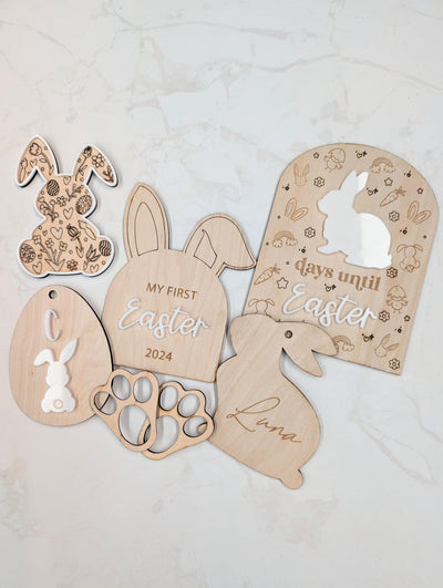 Countdown till Easter Plaque - Maree Ann Co