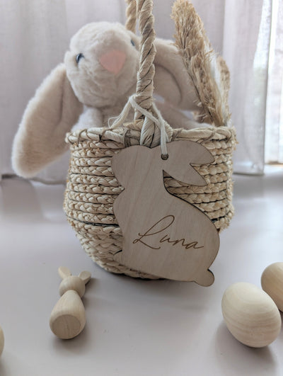 Easter Bunny Basket Tag Gift Box - Maree Ann Co