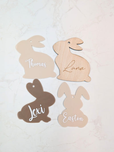 Easter Bunny Basket Tag - Maree Ann Co