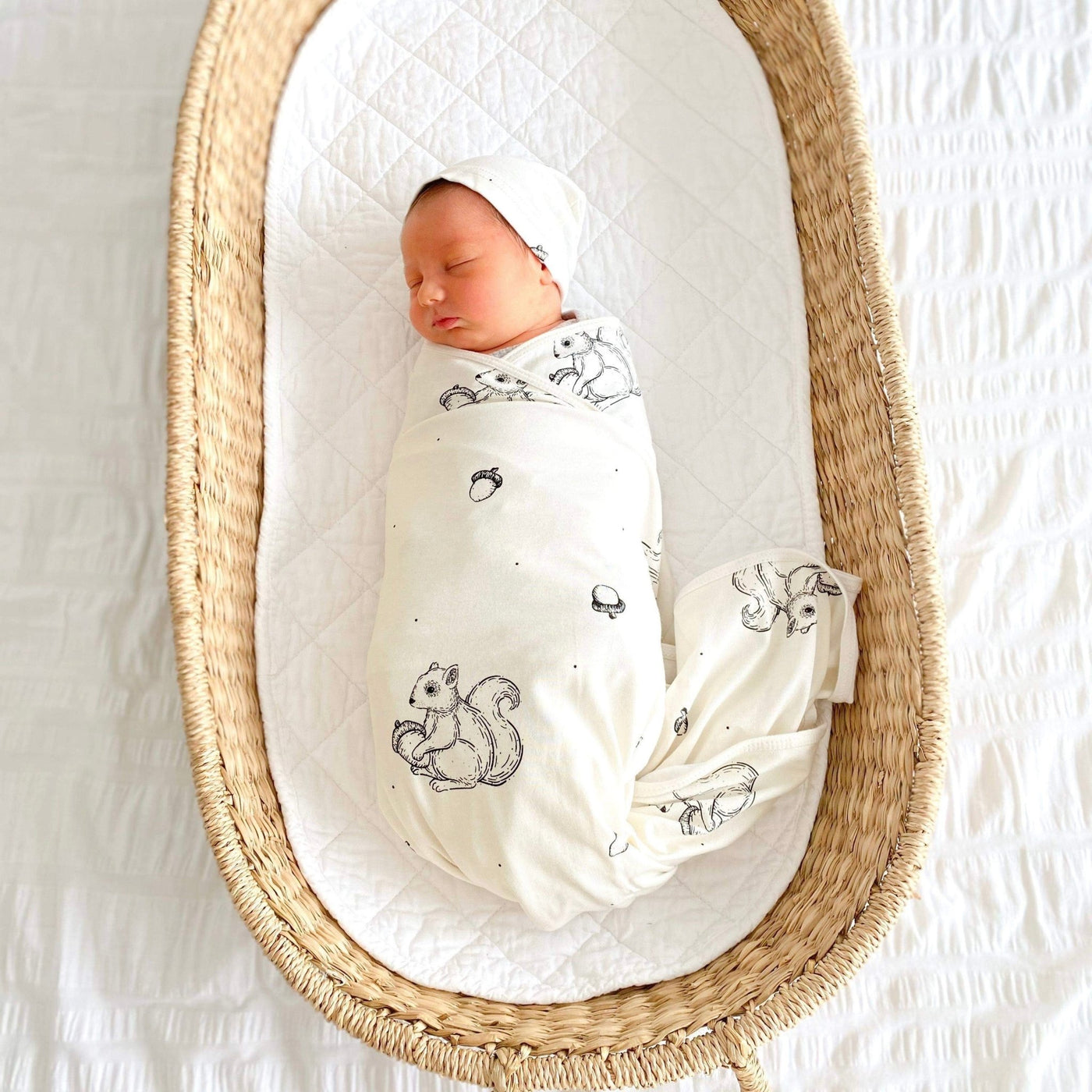 Little Squirrel | Swaddle Set - Maree Ann Co