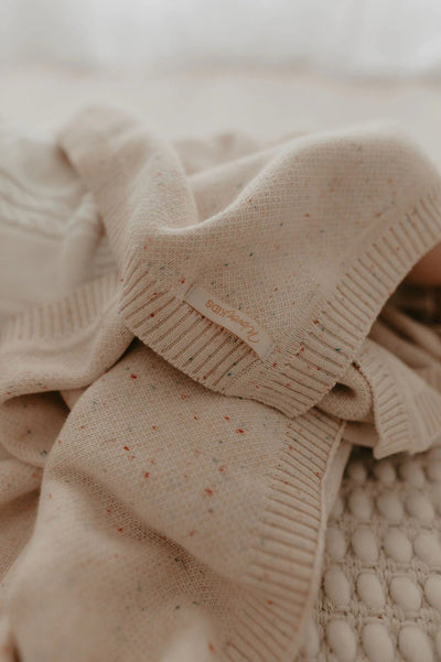 Original Sprinkle Knit | Baby Blanket - Maree Ann Co