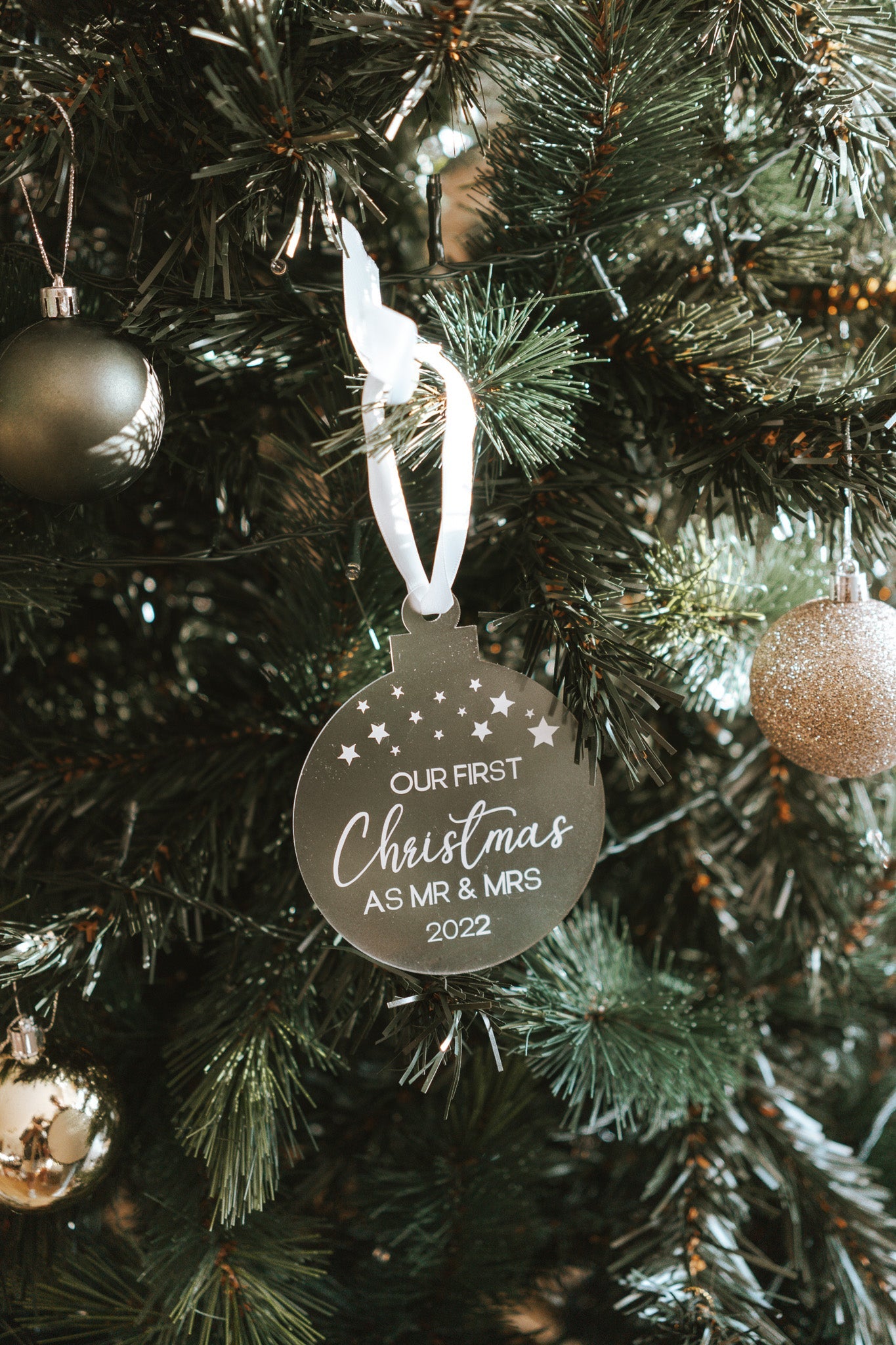 Our First Christmas Bauble Ornament - Maree Ann Co