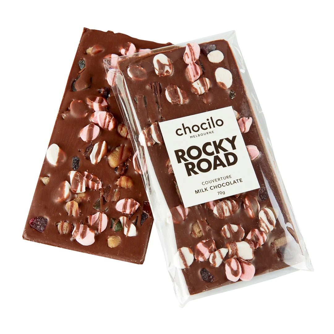 Rocky Road Milk Chocolate Block - Maree Ann Co